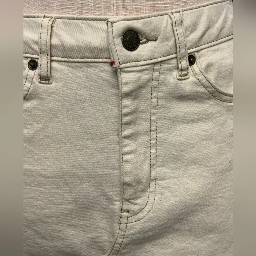 Tommy Hilfiger Claire High Rise Denim Midi Skirt - Picture 4 of 9